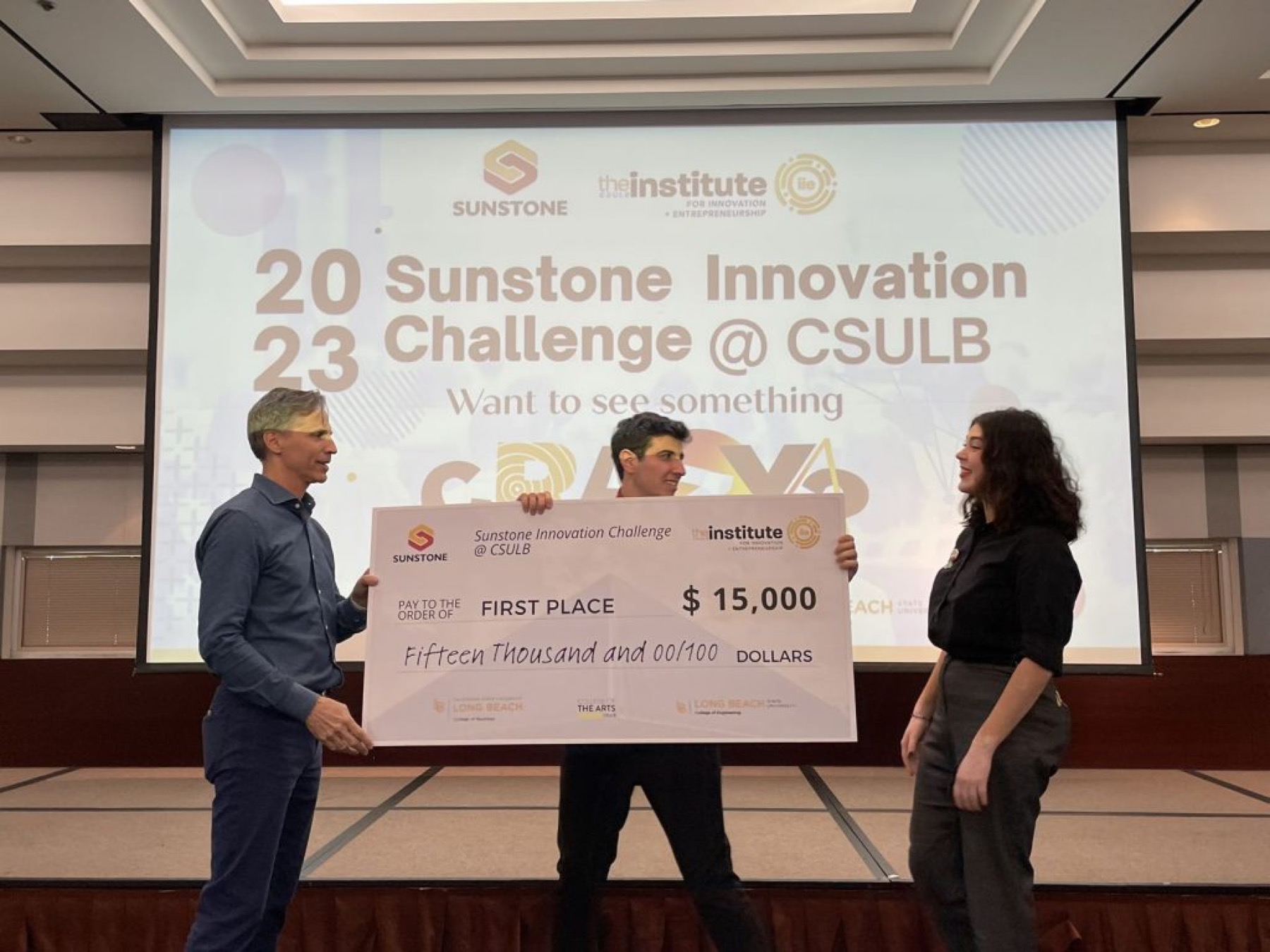 CSULB Student Entrepreneurs Win Support, Advice At Sunstone Innovation Challenge
